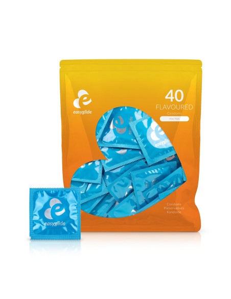 40 préservatifs parfumés - EasyGlide